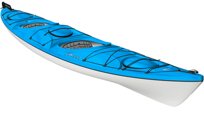 Delta Kayak Traverse 17.5T avec Gouvernail Bleu USAGÉ