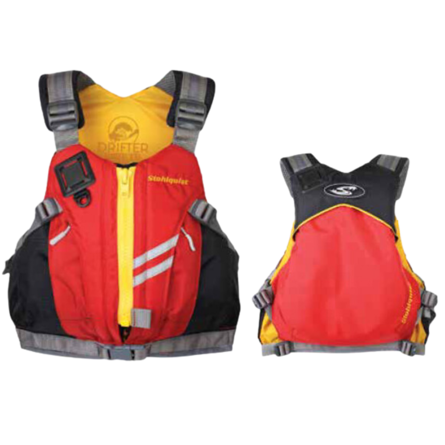 Stohlquist VFI Drifter Jeune Adulte 75-125lbs Rouge