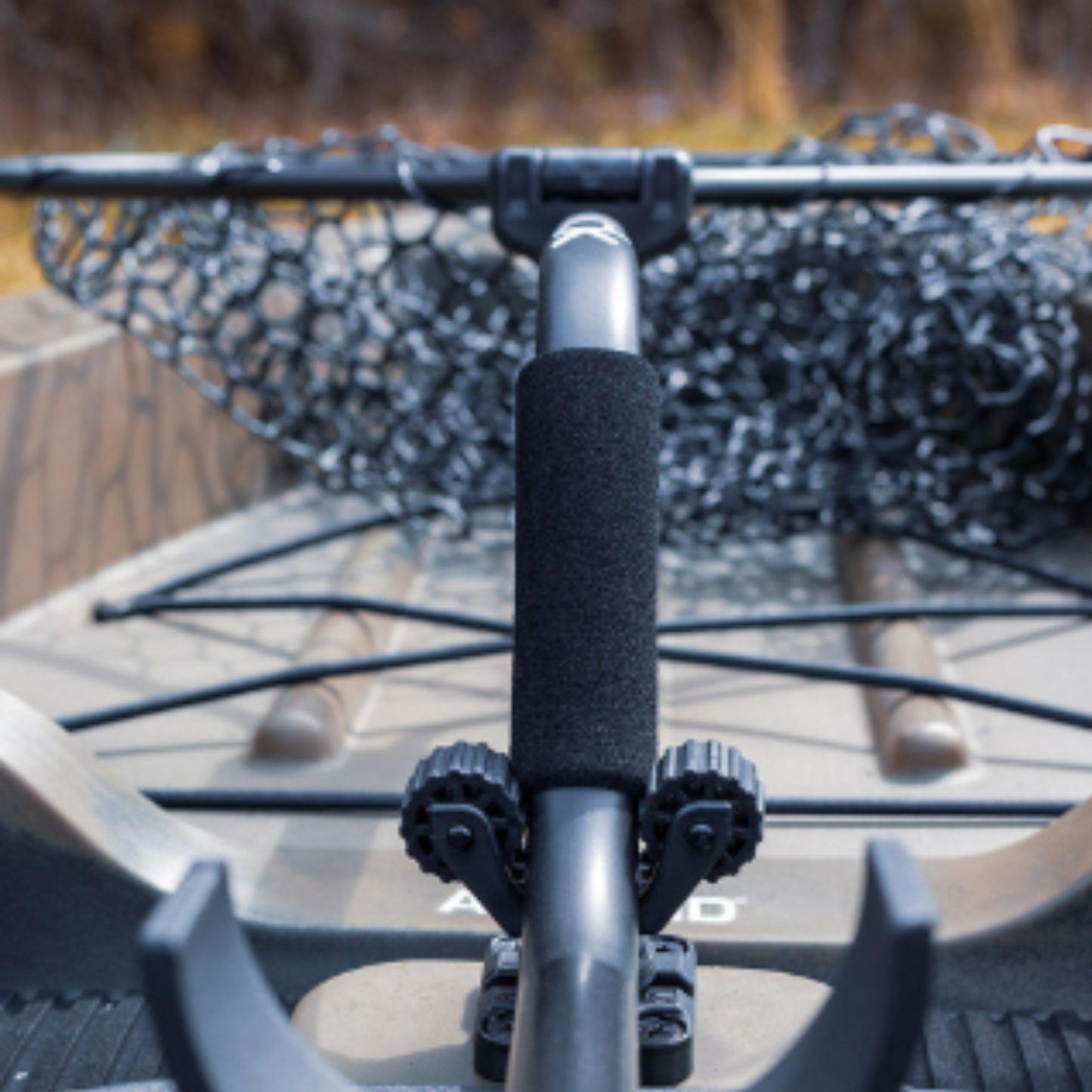 YakAttack Acc. Épuisette 12" X 20", 47'' de long avec Rallonge en Mousse