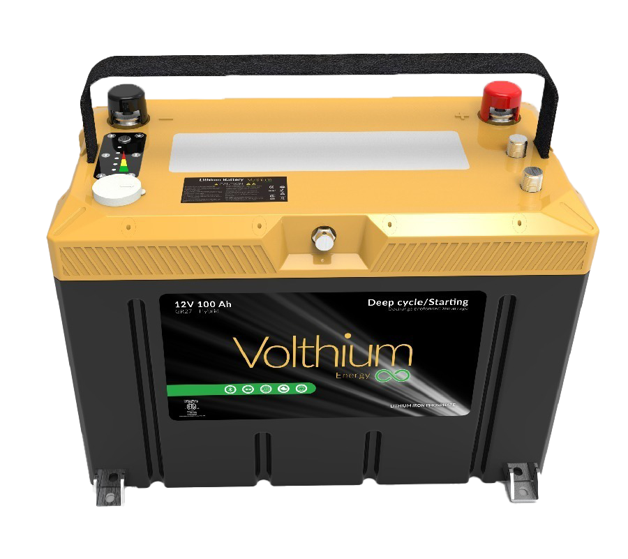 Volthium Batterie Pro Serie tanche/Bluetooth Lithium 12v 100Ah