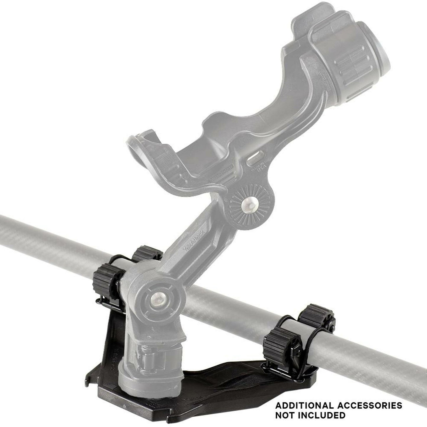 YakAttack Acc. DoubleHeader Paddle Holder with RotoGrip, Rail Mount