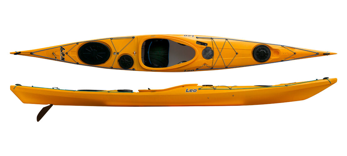 P&H Kayak Leo MV with Skeg Orange USED