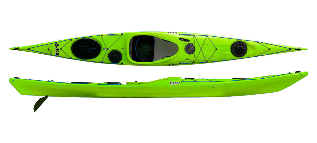 P&H Kayak Leo HV with Skeg Lime USED