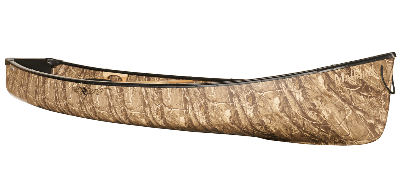 Esquif Canot Mallard olive avec Protecteurs d'étrave installés