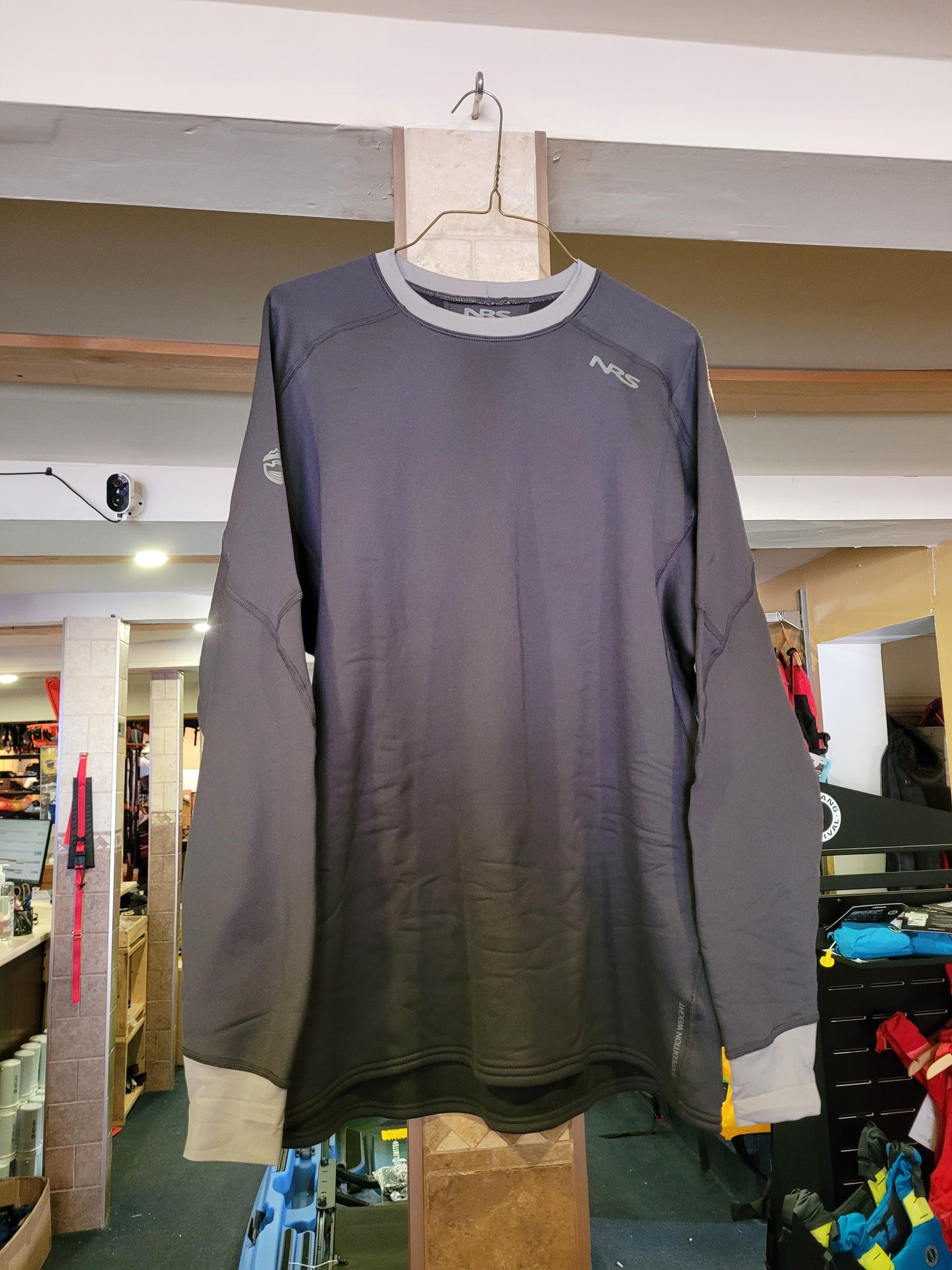 NRS Men’s Expedition Weight Shirt L Dark Shadow