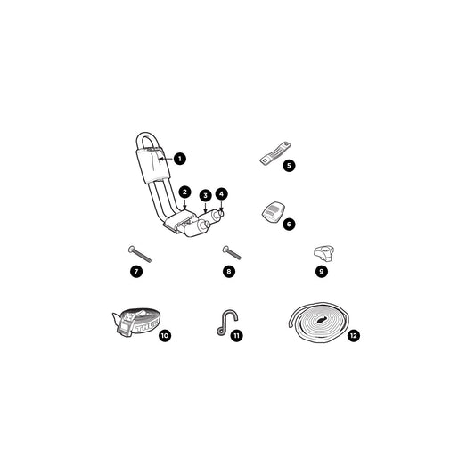 Thule Acc. Knob M6 Low pour Hull-a-Port 834