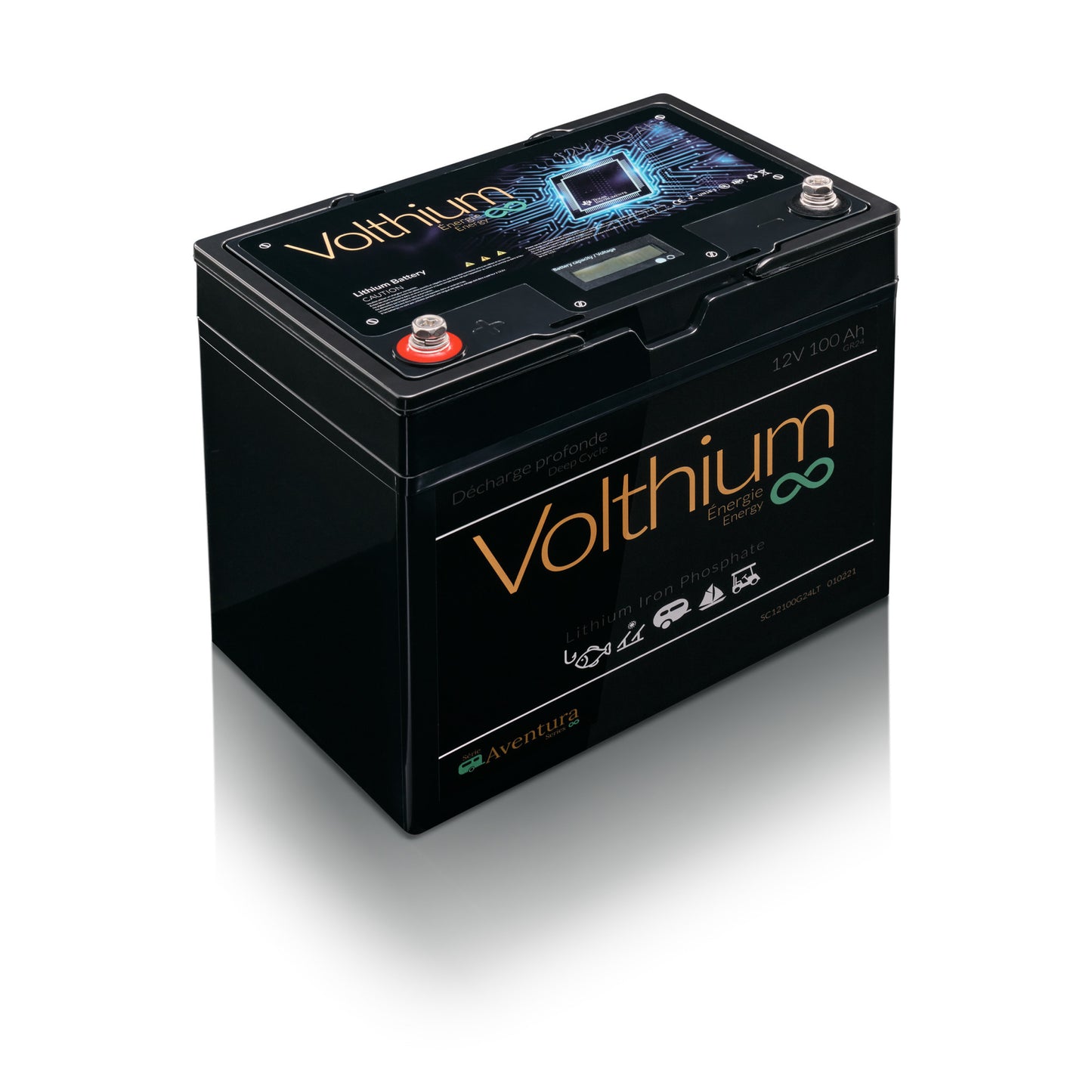 Volthium Batterie Aventura Lithium 12v 100Ah
