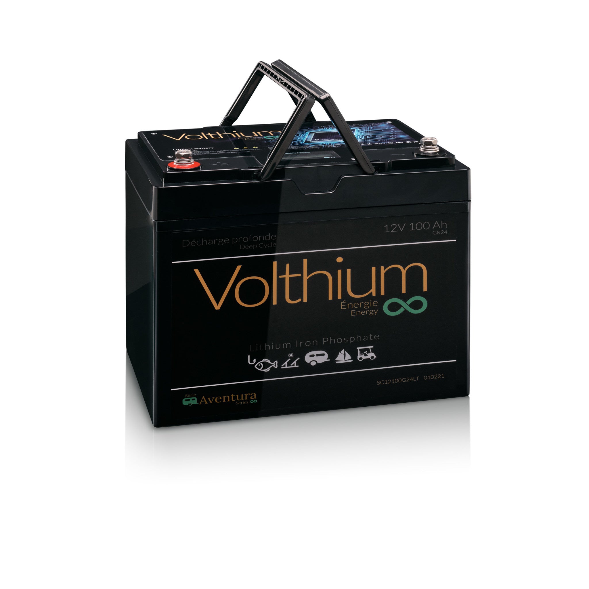 Volthium battery Aventura Lithium 12v 100Ah – Kayak Junky Inc