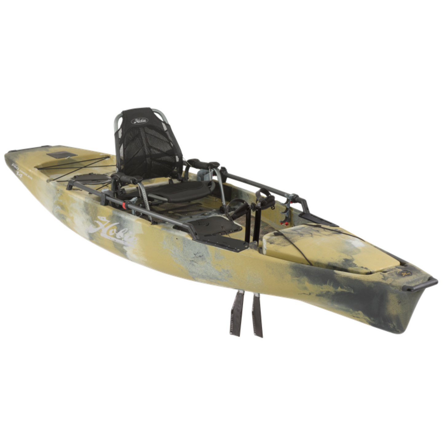 Hobie Kayak Pro Angler 14 MD 180 TURBO Kick-Up Fin Camo