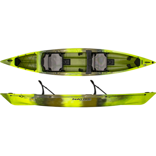 Native Kayak Ultimate FX 15 Tandem Gator Green - DMO