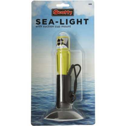 Scotty 835 Lampe DEL avec Support Ventouse - SEA-Light with Suction Cup Mount