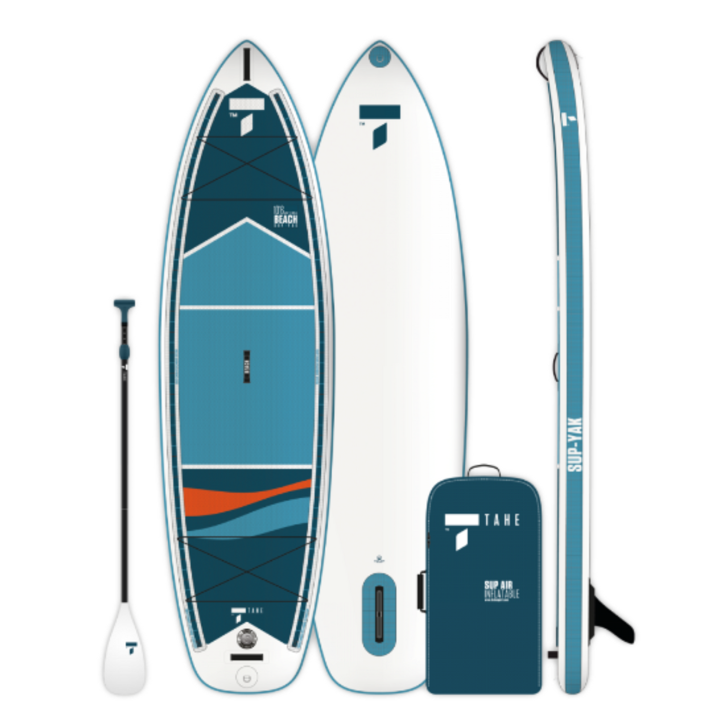Tahe Marine SUP-YAK Hybrid pack 10.6' (Avec Banc)