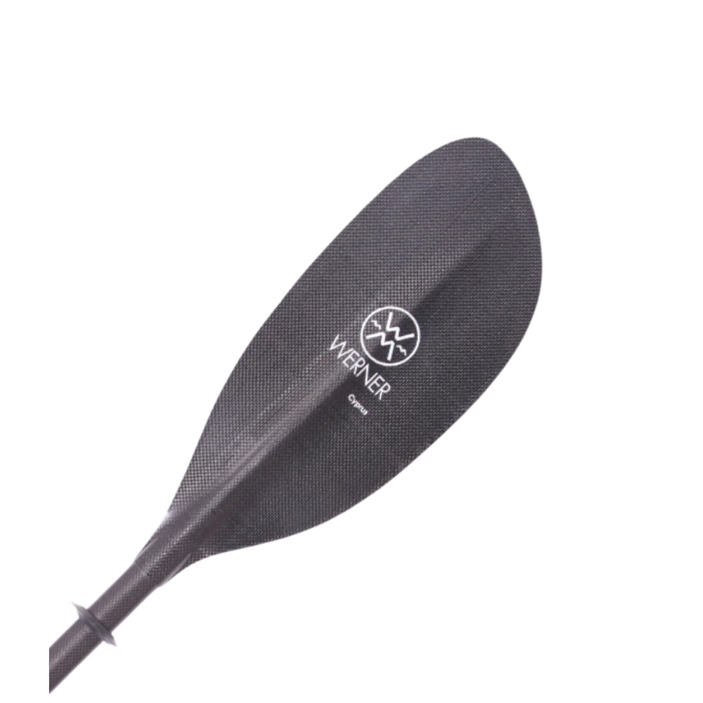 Werner Cyprus 2pc Ergonomic Carbon Paddle