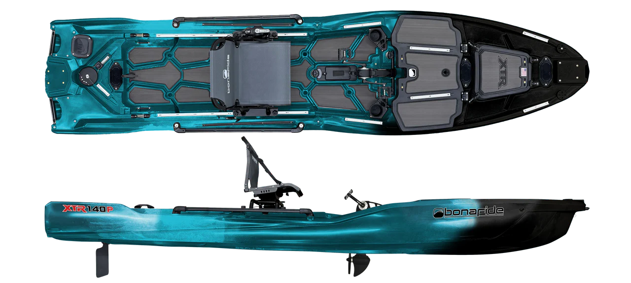 Bonafide Kayak XTR 140P Avec Pedal Drive