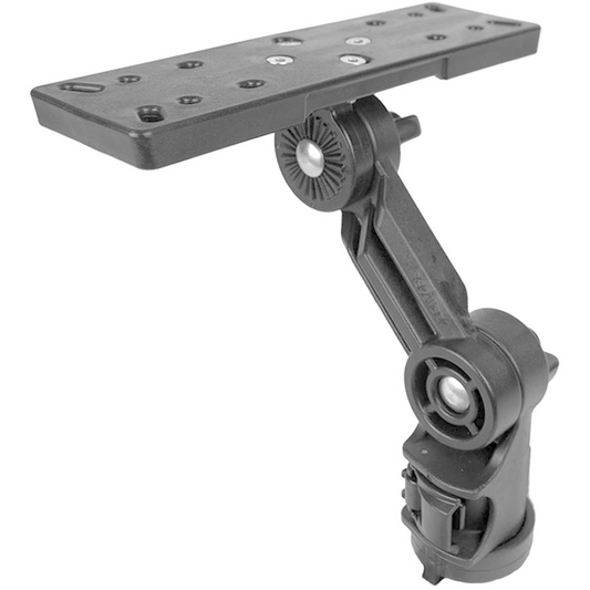 YakAttack Acc. Support de sonar (base rectangulaire) avec système de montage LockNLoad monté sur rail