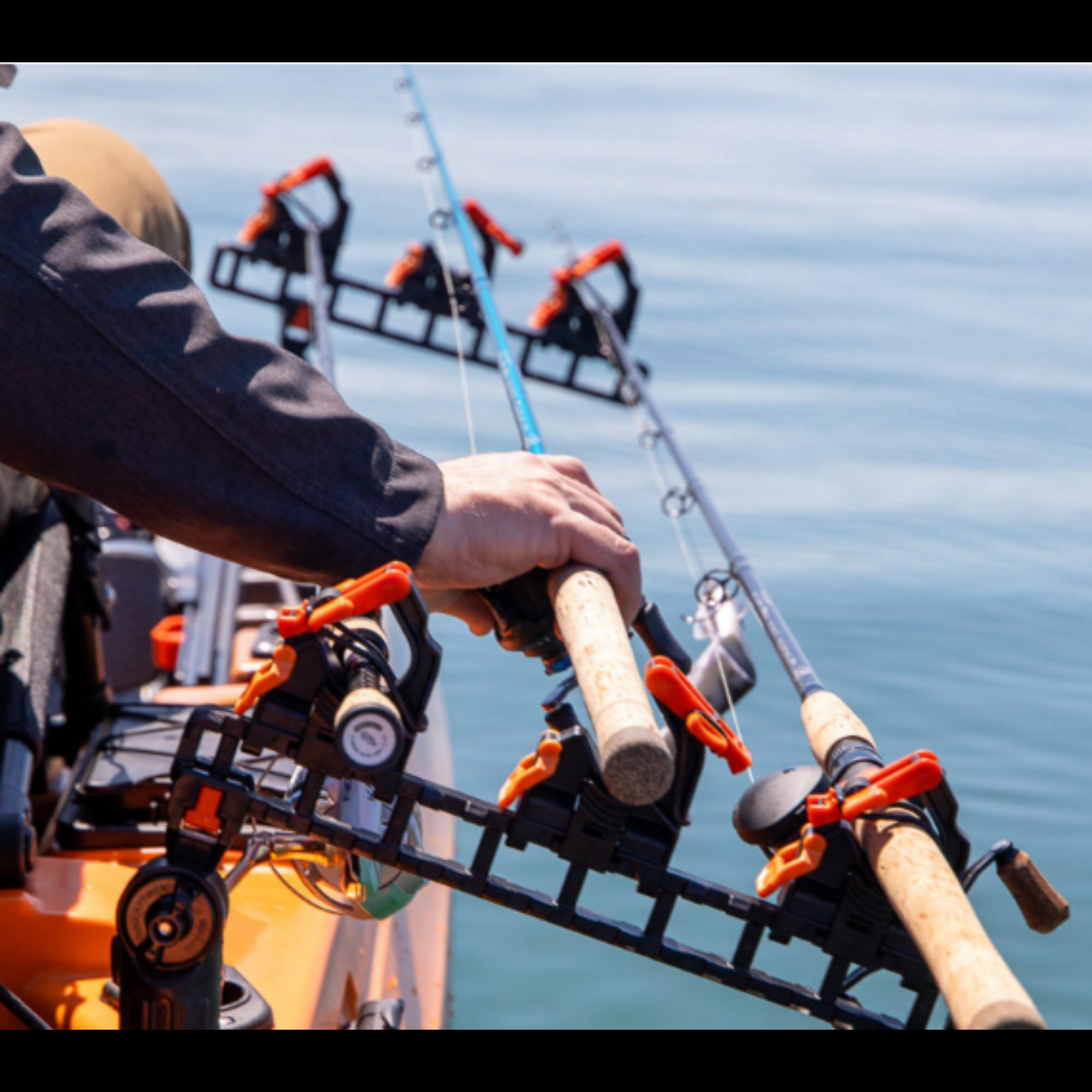YakAttack Acc. SideStage Pro Rod Rack avec LockNLoad systeme de montage
