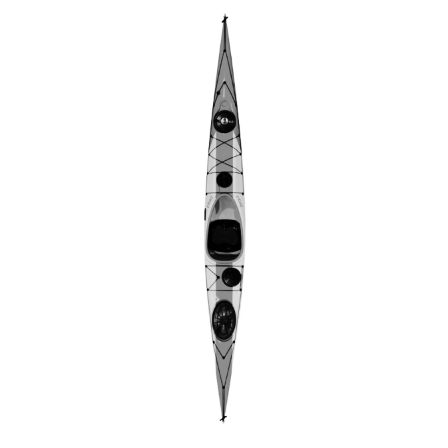 Zegul Kayak Arrow Play HV ACORE Blanc-Noir-Blanc
