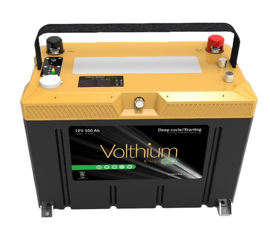 Volthium Pro Series Waterproof/Bluetooth Lithium Battery 12v 100Ah