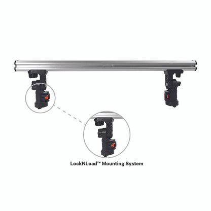 YakAttack Acc. Command Center CrossBar, with Track Mounted LockNLoad™  36'' Mounting System Base