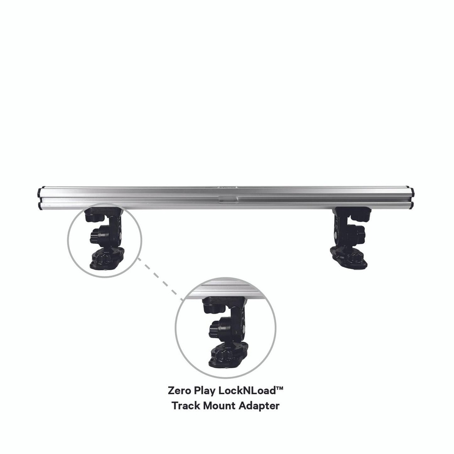 YakAttack Acc. Command Center CrossBar with LockNLoad Base 36'', HD Track and Surface Mount Bracket