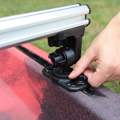 YakAttack Acc. Command Center CrossBar with LockNLoad Base 36'', HD Track and Surface Mount Bracket