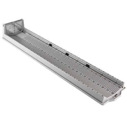 YakAttack LeaderBoard Regle - 28" Measuring Board with Built-In Identifier Holders and Cull Tabs