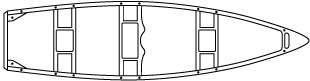 T-Formex Mallard Canoe Skiff