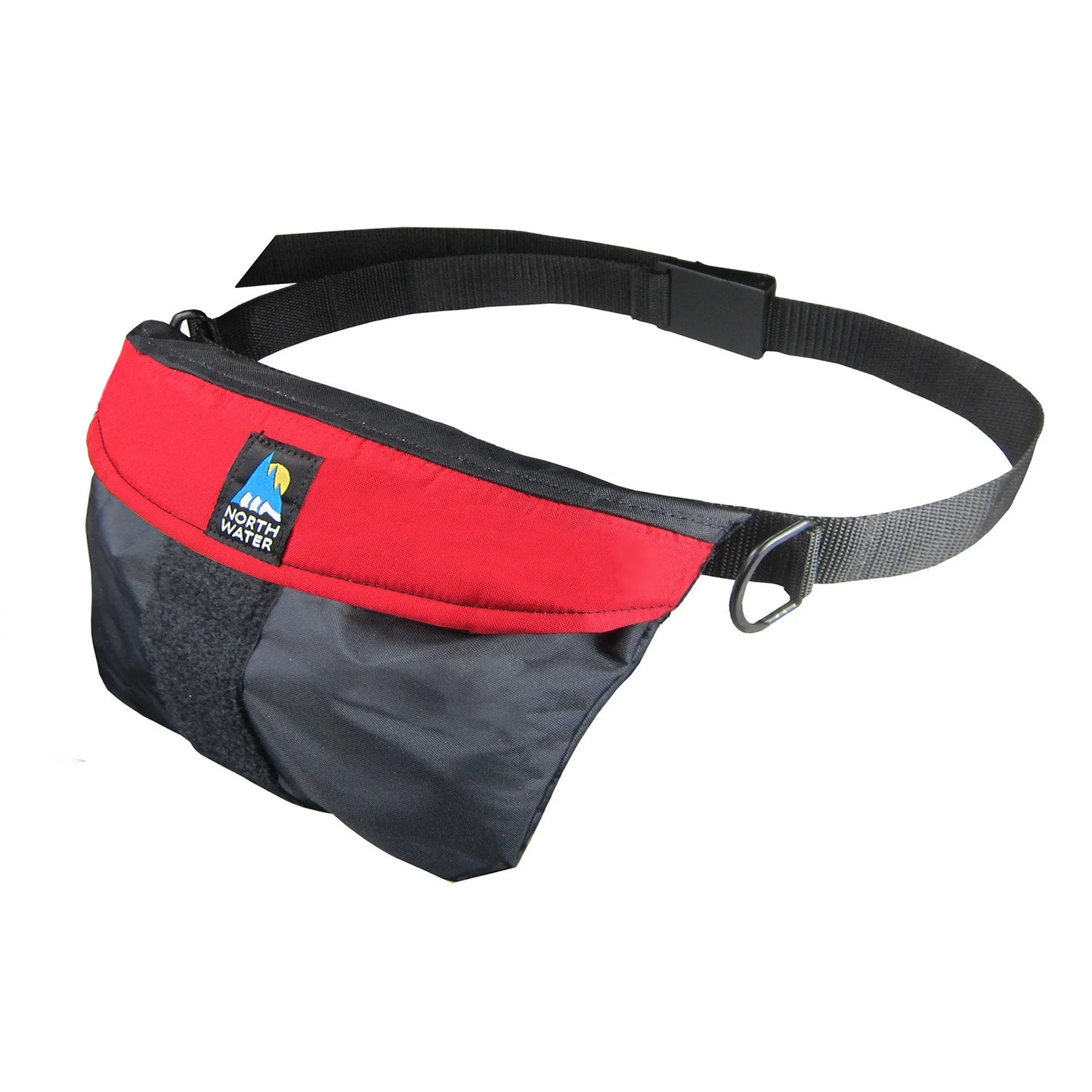 North Water Sac a corde de remorquage Micro 50' - Rouge/Noir