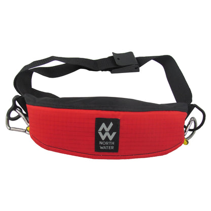 North Water Sac a corde de remorquage Micro 50' - Rouge/Noir