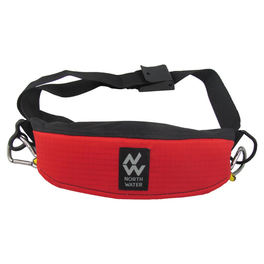 North Water Sac a corde de remorquage Micro 50' - Rouge/Noir