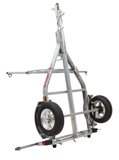 Malone MicroSport MPG460XT Trailer Aluminum Wheels / Retractable Drawbar