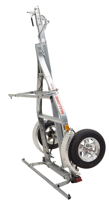 Malone MicroSport MPG460XT Trailer Aluminum Wheels / Retractable Drawbar