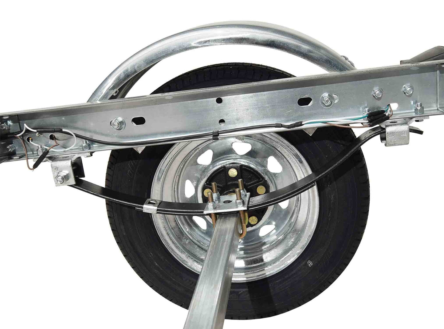 Malone MicroSport MPG460XT Trailer Aluminum Wheels / Retractable Drawbar