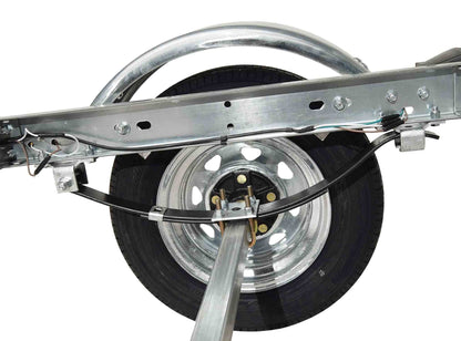 Malone MicroSport MPG460XT Trailer Aluminum Wheels / Retractable Drawbar