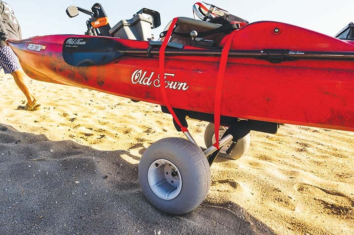 Malone Acc. WideTrak SB Beach Wheel Transport Cart