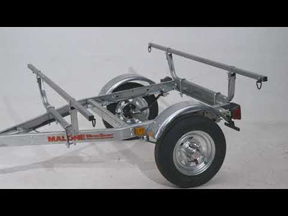 Malone MicroSport MPG460XT Trailer Aluminum Wheels / Retractable Drawbar