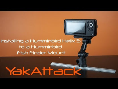 YakAttack Acc. Humminbird Helix Sonar Mount with LockNLoad Rail Mounting System