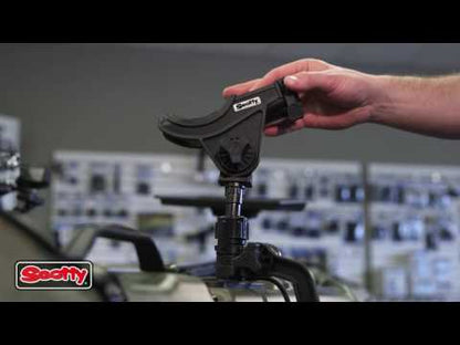 Scotty 141 Bras de Montage pour Transducteur de (kayak/SUP) avec adaptateur 438 - Transducer Arm Mount with Gear Head Adapter