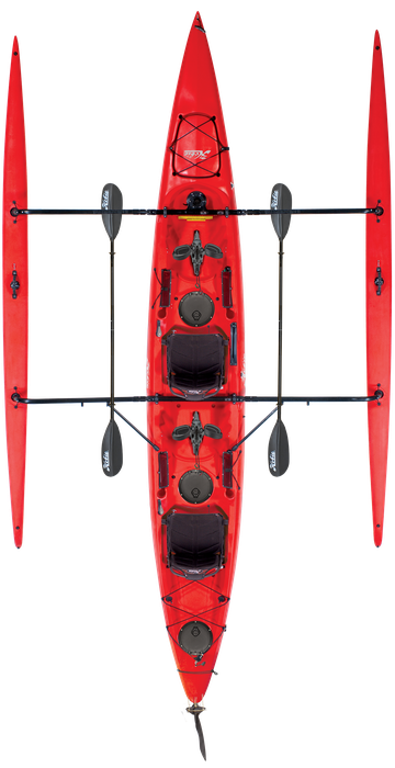 Hobie kayak Tandem Island MirageDrive 180 Turbo Kick-Up Fins